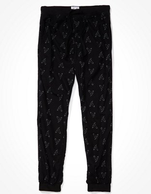 AE Eagle Flannel Jogger Pant