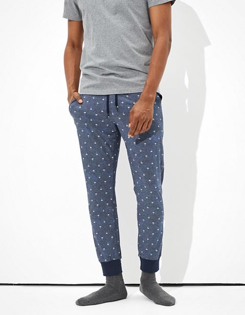 Мужские брюки American Eagle AEO Palms Ultra Soft Lounge Pant
