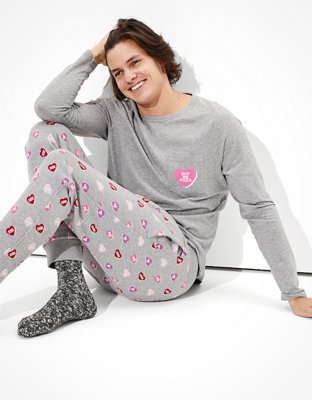AEO Candy Hearts PJ Set