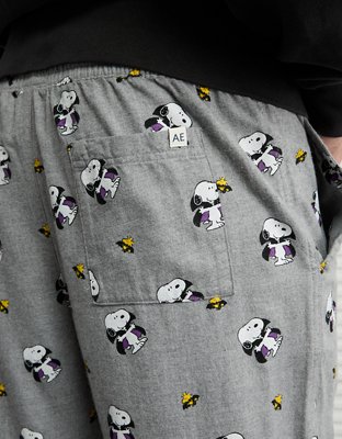 Pantalon en flanelle d’Halloween Snoopy AE