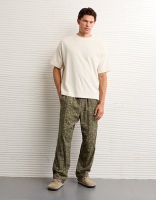 AE Open Leg Flannel Pant