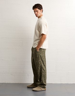 AE Open Leg Flannel Pant