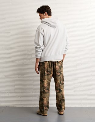 AE Open Leg Flannel Pant