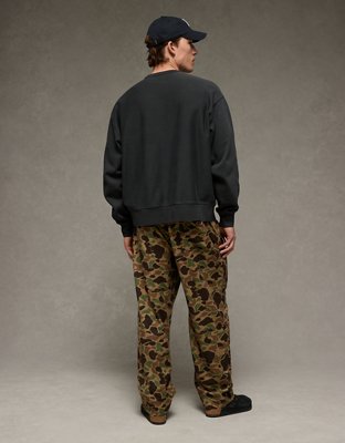 AE Open Leg Flannel Pant