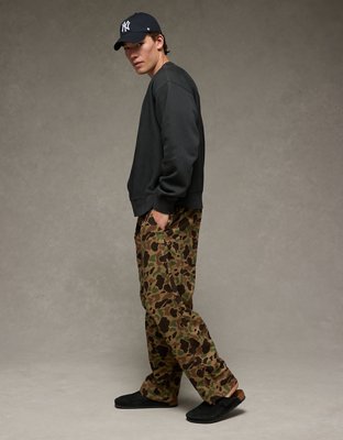 AE Open Leg Flannel Pant