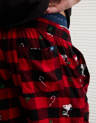AE Snoopy Flannel PJ Pant
