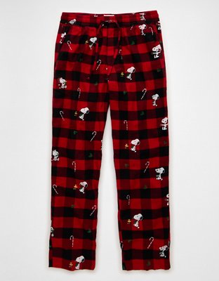 AE Snoopy Flannel PJ Pant