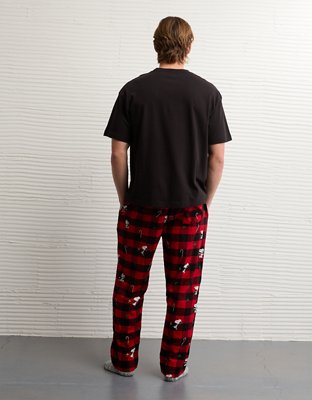 AE Snoopy Flannel PJ Pant