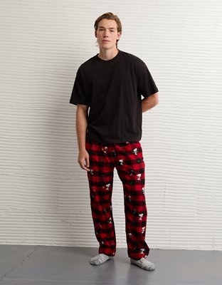 AE Snoopy Flannel PJ Pant