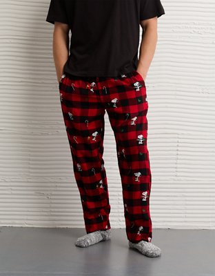 AE Snoopy Flannel PJ Pant