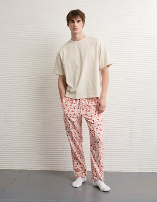 AE Snoopy Flannel PJ Pant