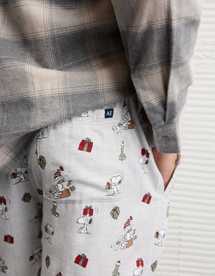 AE Snoopy Flannel PJ Pant