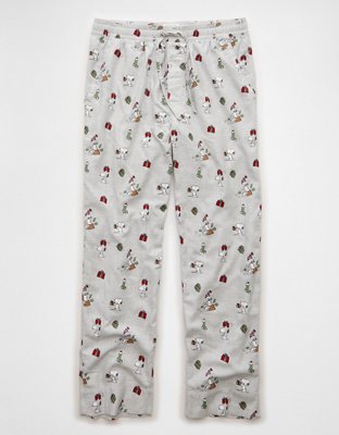 AE Snoopy Flannel PJ Pant