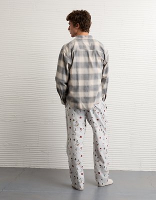 AE Snoopy Flannel PJ Pant