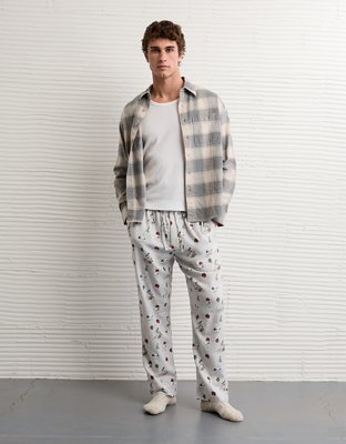 AE Snoopy Flannel PJ Pant