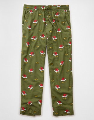 AE Grinch Flannel PJ Pant