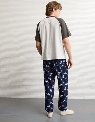 AE Snoopy Flannel PJ Pant