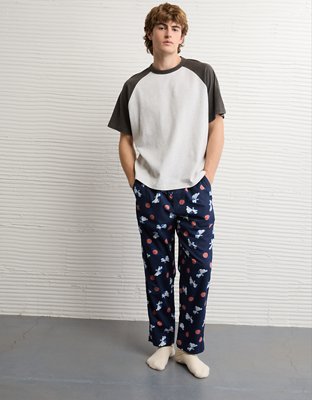 AE Snoopy Flannel PJ Pant