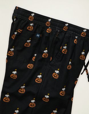 AEO Halloween Graphic Flannel PJ Pant