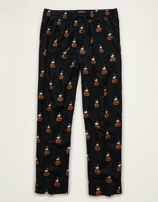 Pantalon de pyjama en flanelle à image d’Halloween AEO