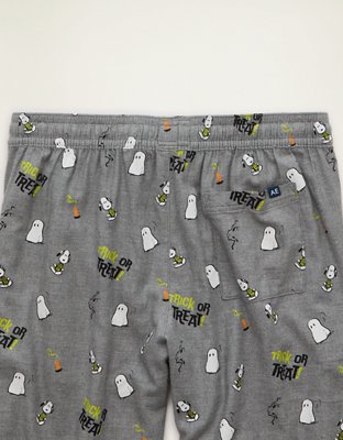 AEO Halloween Graphic Flannel PJ Pant