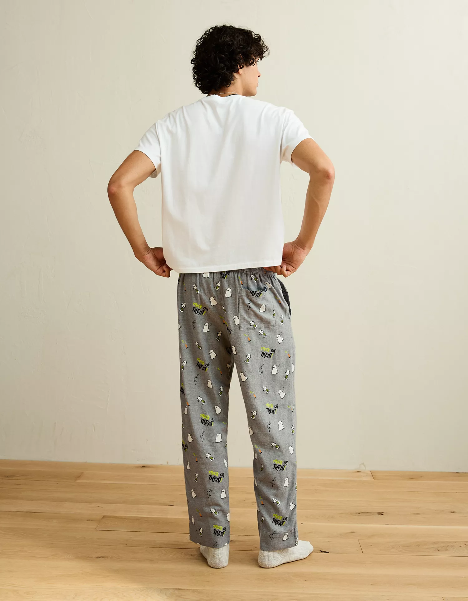 AEO Snoopy Halloween Flannel PJ Pant - thumbnail 6