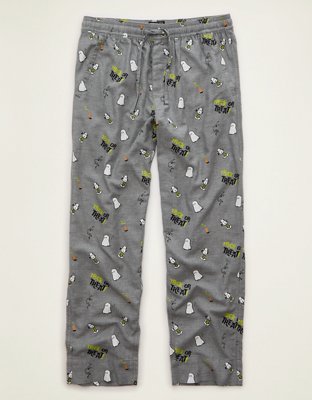 AEO Halloween Graphic Flannel PJ Pant