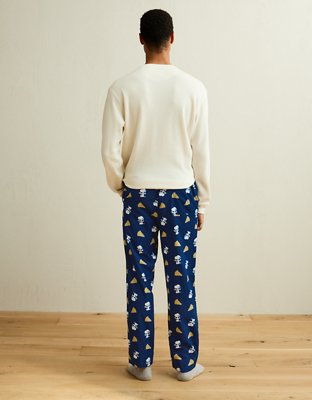 AEO Men's Snoopy Flannel PJ Pant