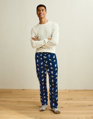 AEO Men's Snoopy Flannel PJ Pant