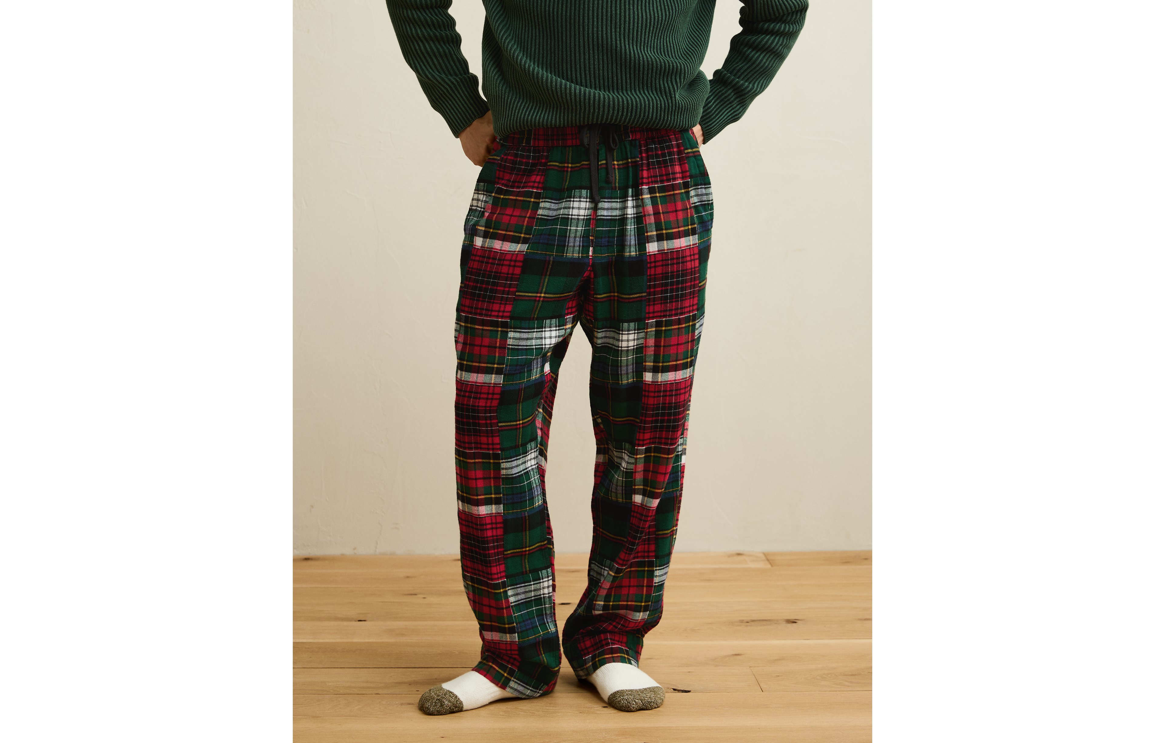 AEO Patchwork Flannel PJ Pant