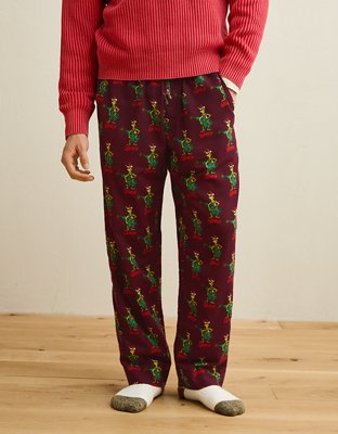 AEO Grinch Flannel PJ Pant