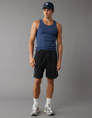 Men's Branded Stretch Cotton Lounge Shorts - Men's Loungewear & Pajamas -  New In 2024