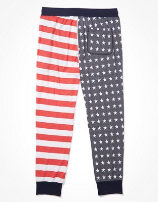 Мужские брюки American Eagle AEO Americana Ultra Soft Lounge Pant — фото 4