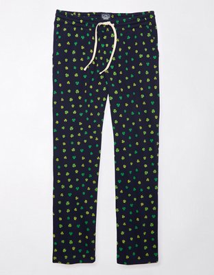 Men's Logo Graphic Tee & Flannel Pajama Pants Set, Men's Clearance