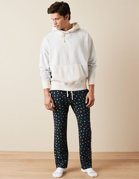 Пижамные брюки AE St Day для мужчин, флис — American Eagle