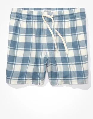 AE Flannel Shorts