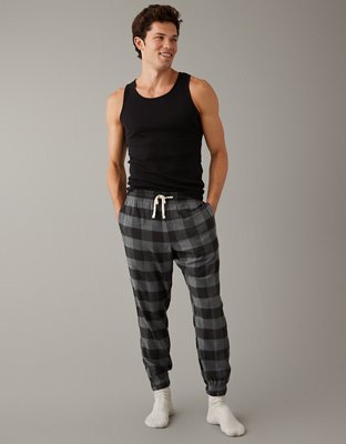 AE Flannel Joggers