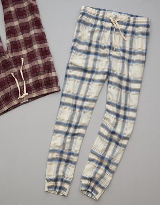 AE Flannel Joggers