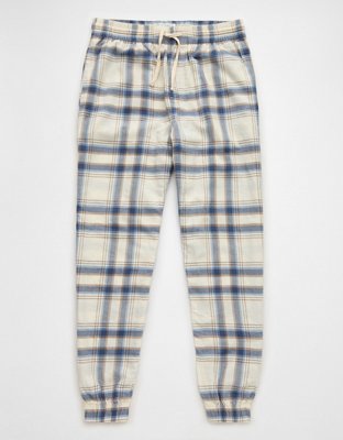 AE Flannel Joggers