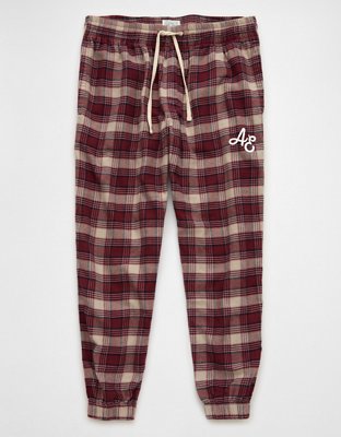 AE Flannel Joggers