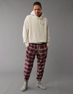 AE Flannel Joggers