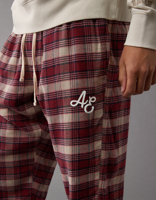 AE Flannel Joggers