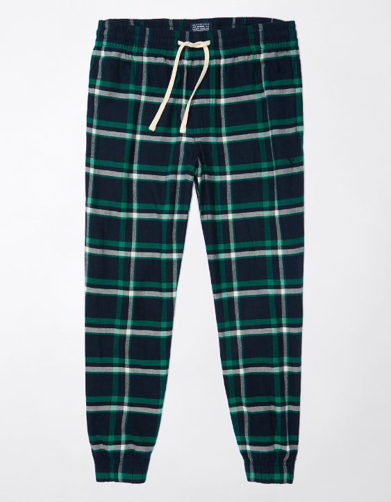 AE Flannel Joggers
