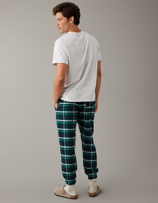 AE Flannel Joggers