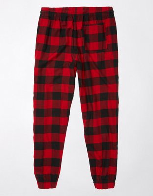 AE Flannel Joggers