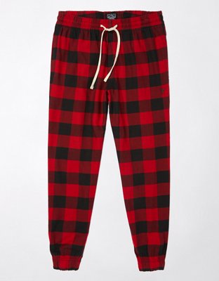 AE Flannel Joggers