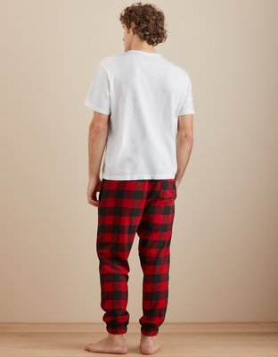 AE Flannel Joggers