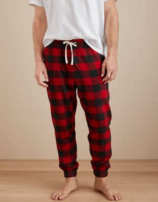 Men's Flannel Sleep Jogger, Men's Clearance