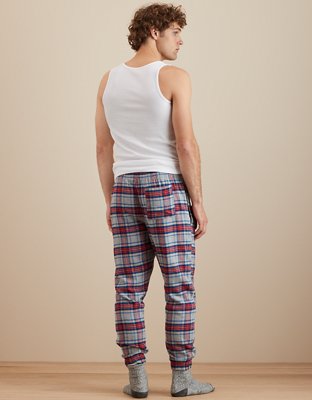 AE Flannel Joggers