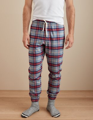 AE Flannel Joggers